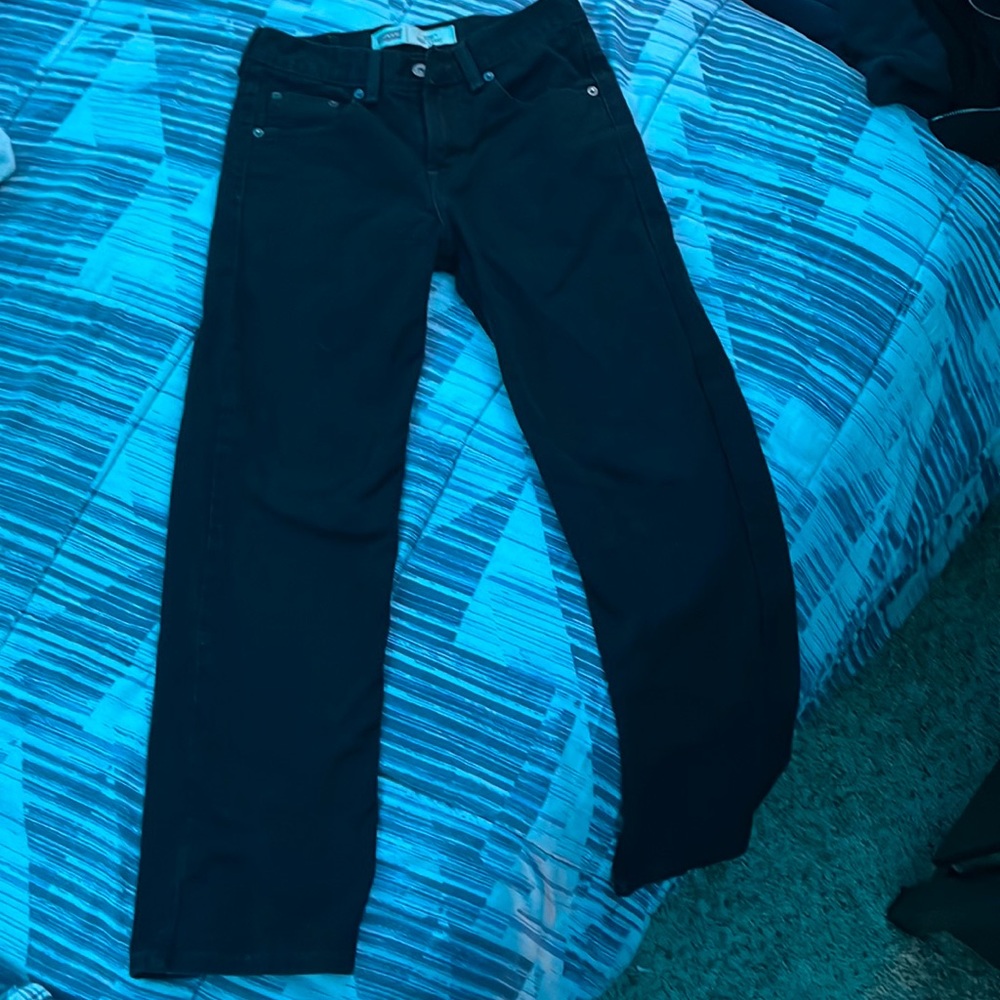 Men’s black relaxed levis